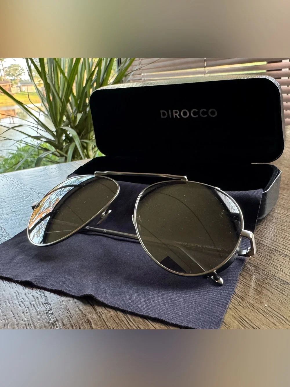 Dirocco Silverstone 18K Gold Titanium and Carbon Fiber